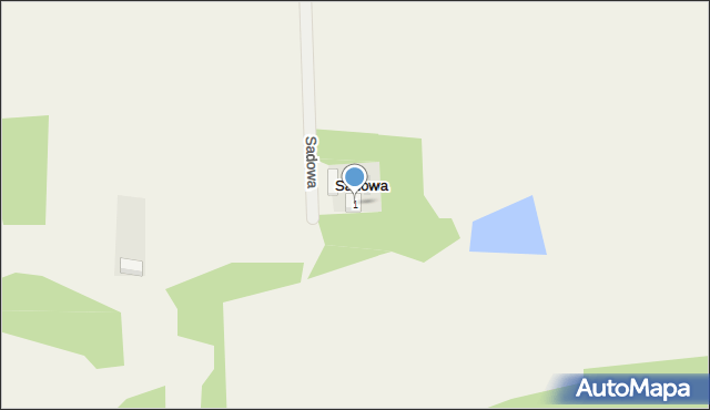 Sadowa, Sadowa, 1, mapa Sadowa