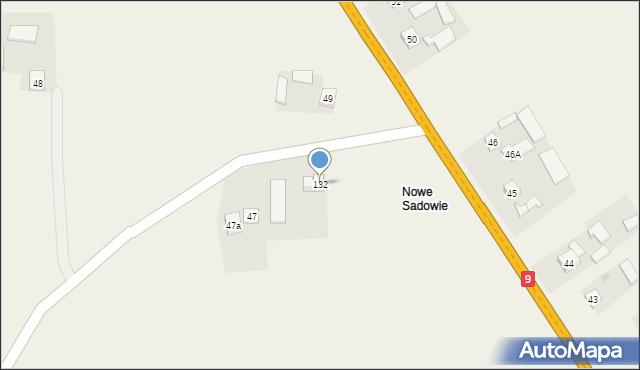 Sadowie, Sadowie, 132, mapa Sadowie
