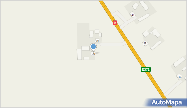 Sadowie, Sadowie, 39, mapa Sadowie