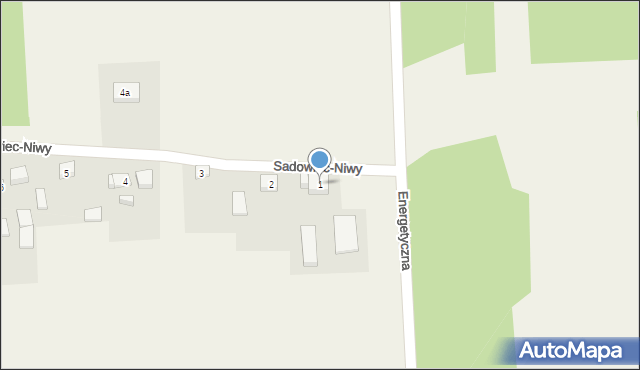 Sadowiec-Niwy, Sadowiec-Niwy, 1, mapa Sadowiec-Niwy