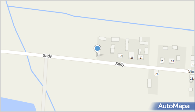 Sady, Sady, 29, mapa Sady