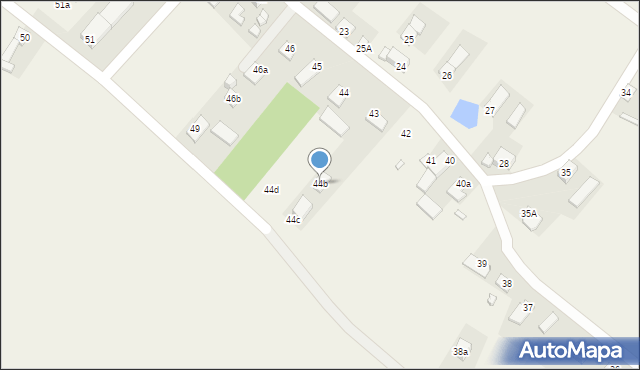 Sady, Sady, 44b, mapa Sady