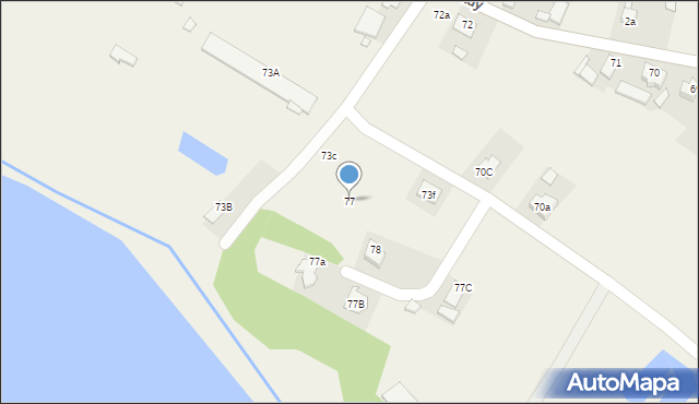 Sady, Sady, 77, mapa Sady