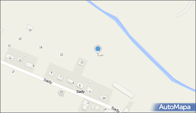 Sady, Sady, 26, mapa Sady