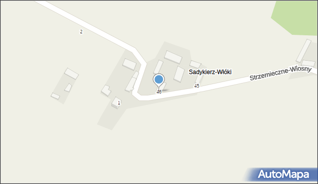 Sadykierz, Sadykierz, 46, mapa Sadykierz