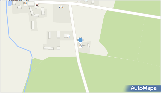 Sadzarzewice, Sadzarzewice, 23, mapa Sadzarzewice