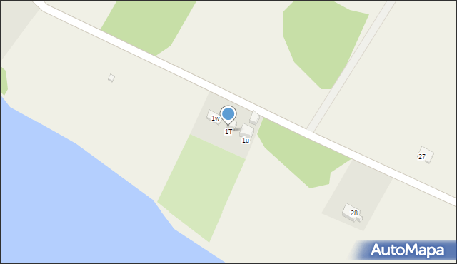 Sajzy, Sajzy, 1T, mapa Sajzy