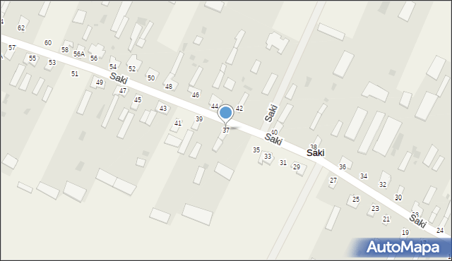 Saki, Saki, 37, mapa Saki