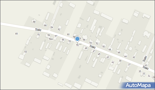 Saki, Saki, 51, mapa Saki