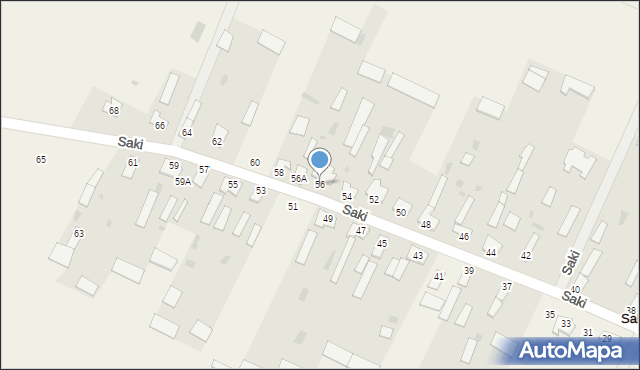 Saki, Saki, 56, mapa Saki