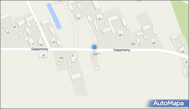 Salamony, Salamony, 24a, mapa Salamony