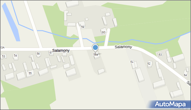 Salamony, Salamony, 59a, mapa Salamony