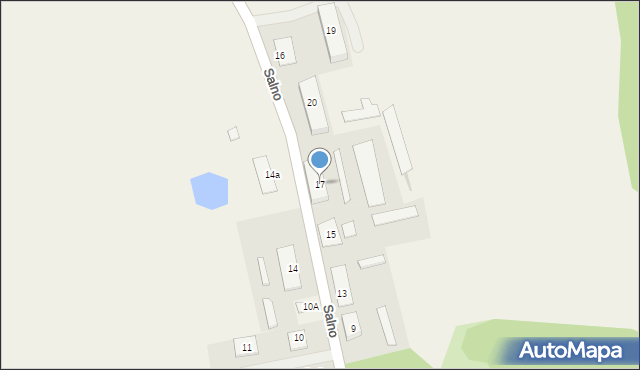Salno, Salno, 17, mapa Salno