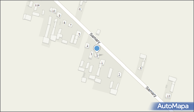 Samary, Samary, 2, mapa Samary