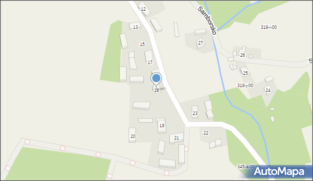 Samborsko, Samborsko, 18, mapa Samborsko