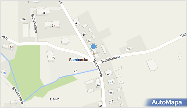 Samborsko, Samborsko, 38, mapa Samborsko