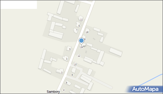 Sambory, Sambory, 14, mapa Sambory