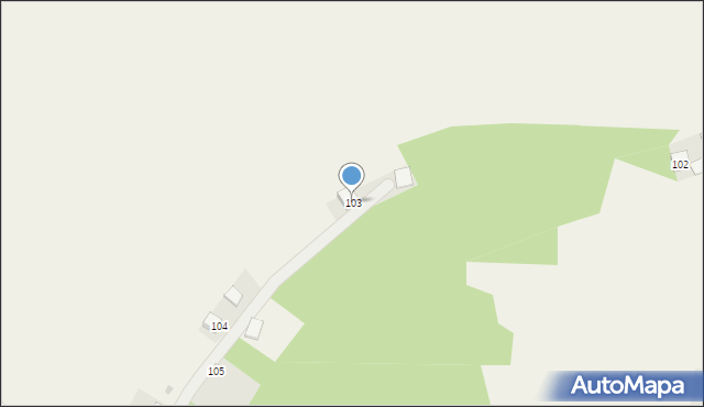 Samborzec, Samborzec, 103, mapa Samborzec