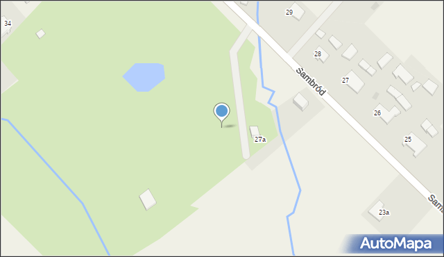 Sambród, Sambród, 27c, mapa Sambród