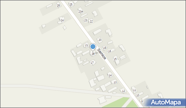 Samice, Samice, 18, mapa Samice