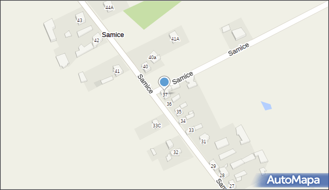 Samice, Samice, 37, mapa Samice