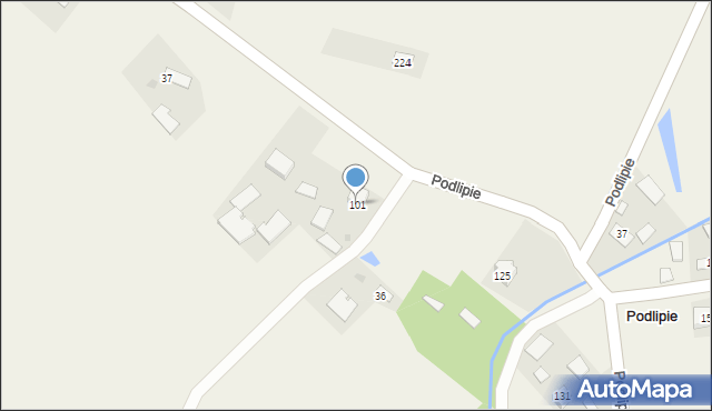 Samocice, Samocice, 101, mapa Samocice