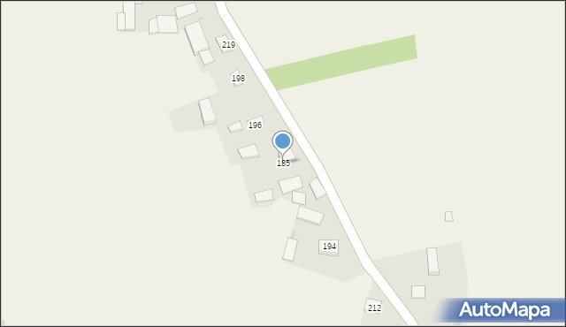 Samocice, Samocice, 185, mapa Samocice