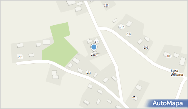 Samocice, Samocice, 185A, mapa Samocice