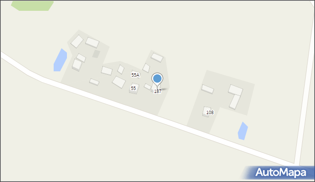 Samocice, Samocice, 187, mapa Samocice