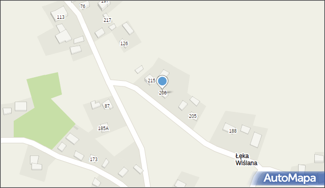 Samocice, Samocice, 208, mapa Samocice