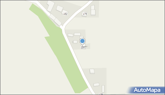 Samocice, Samocice, 220, mapa Samocice