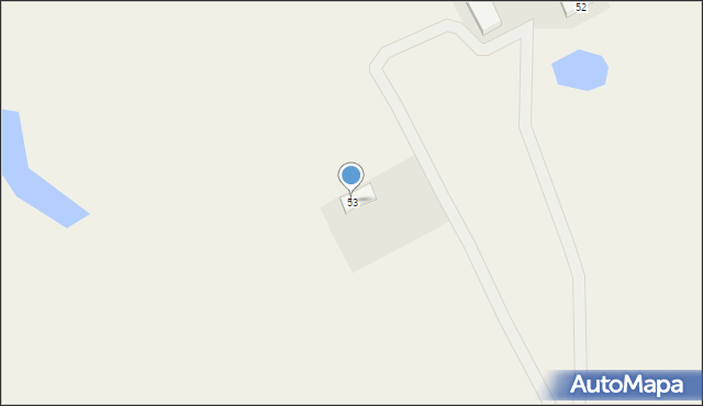 Samolubie, Samolubie, 53, mapa Samolubie