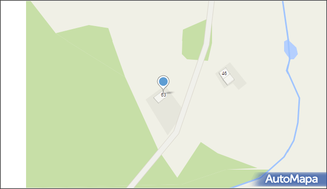 Samolubie, Samolubie, 63, mapa Samolubie