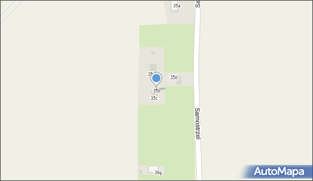 Samostrzel, Samostrzel, 35b, mapa Samostrzel