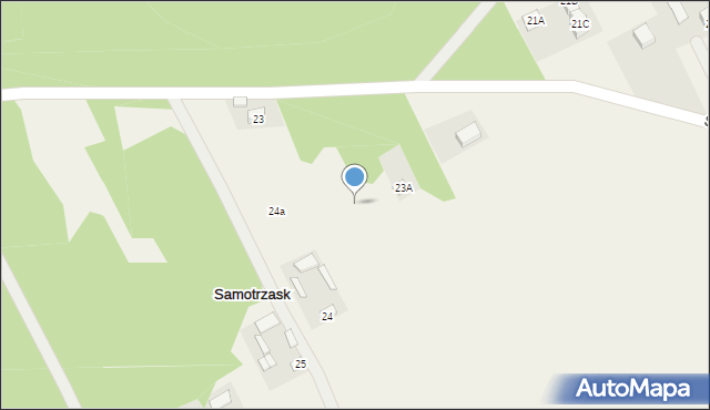 Samotrzask, Samotrzask, 23b, mapa Samotrzask