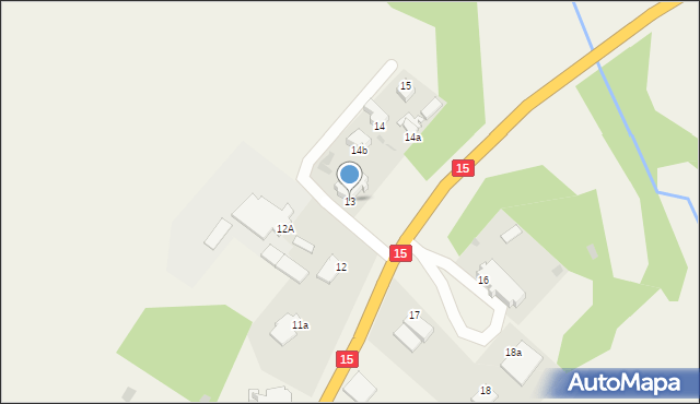 Sampława, Sampława, 13, mapa Sampława