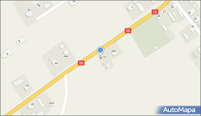 Sampława, Sampława, 39, mapa Sampława