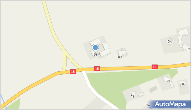 Sampława, Sampława, 58, mapa Sampława