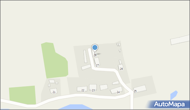 Samsieczno, Samsieczno, 28, mapa Samsieczno