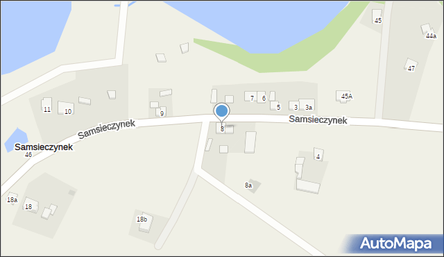 Samsieczynek, Samsieczynek, 8, mapa Samsieczynek