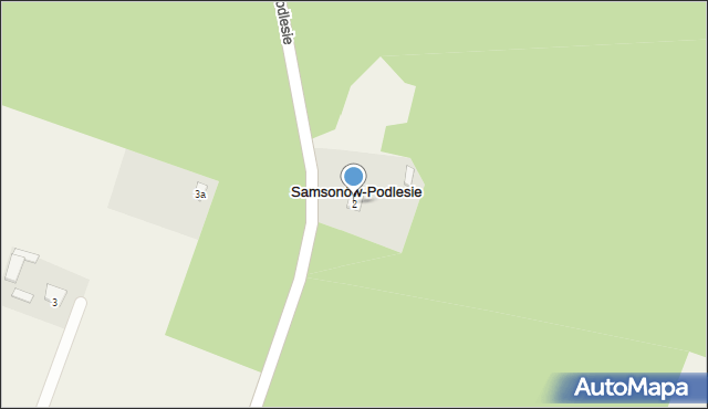 Samsonów-Podlesie, Samsonów-Podlesie, 2, mapa Samsonów-Podlesie