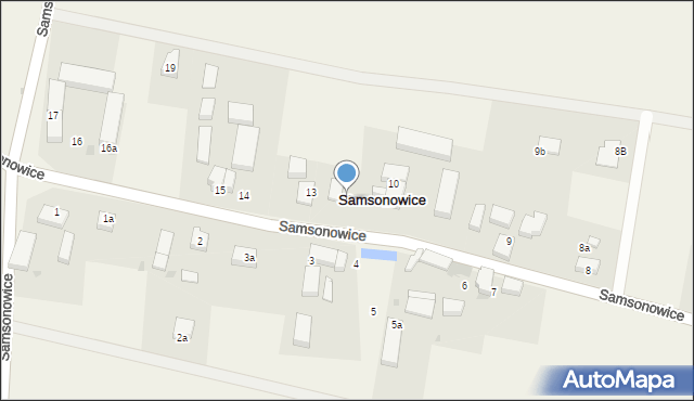 Samsonowice, Samsonowice, 12, mapa Samsonowice