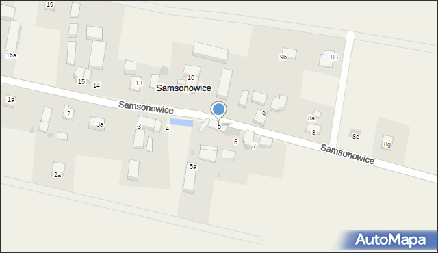 Samsonowice, Samsonowice, 5, mapa Samsonowice