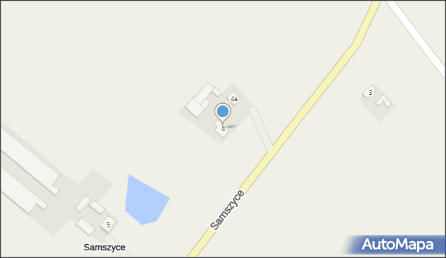 Samszyce, Samszyce, 4, mapa Samszyce