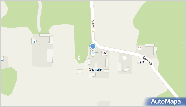 Samule, Samule, 14, mapa Samule