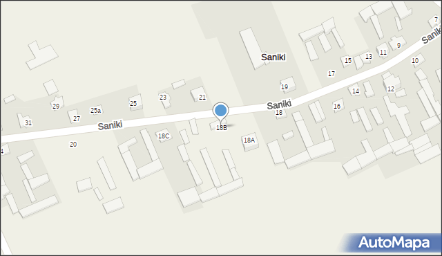 Saniki, Saniki, 18B, mapa Saniki