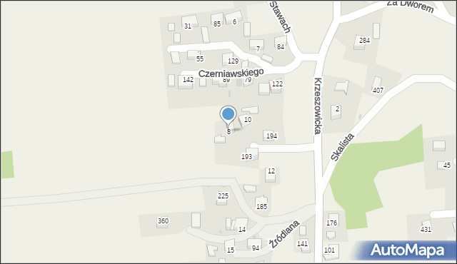 Sanka, Sadowa, 6, mapa Sanka