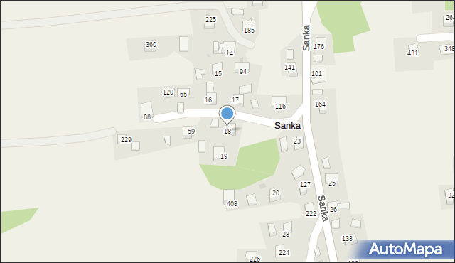 Sanka, Sanka, 18, mapa Sanka