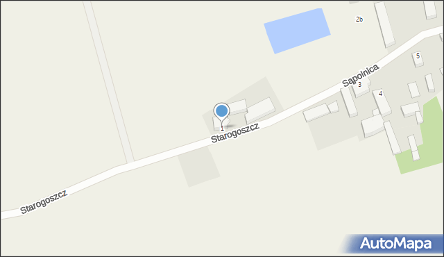 Sąpolnica, Sąpolnica, 1, mapa Sąpolnica