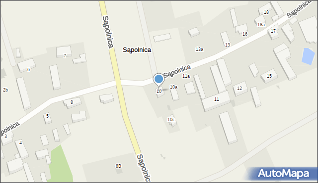 Sąpolnica, Sąpolnica, 10, mapa Sąpolnica